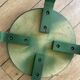Tabouret Style Alvar Aalto vert