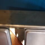 Medicine cabinet in waxed steel