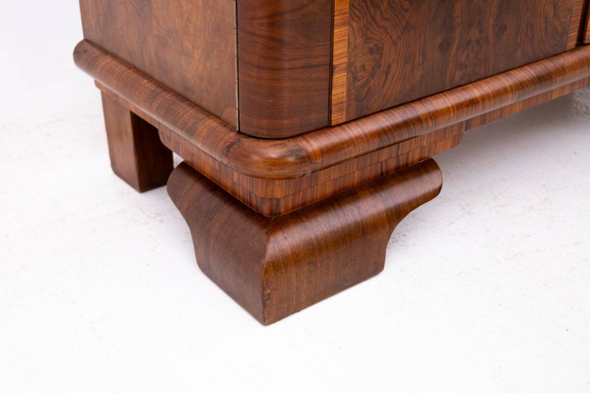 Art Deco chest of drawers, Poland, 1940s.