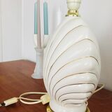 Ceramic shell lamp foot