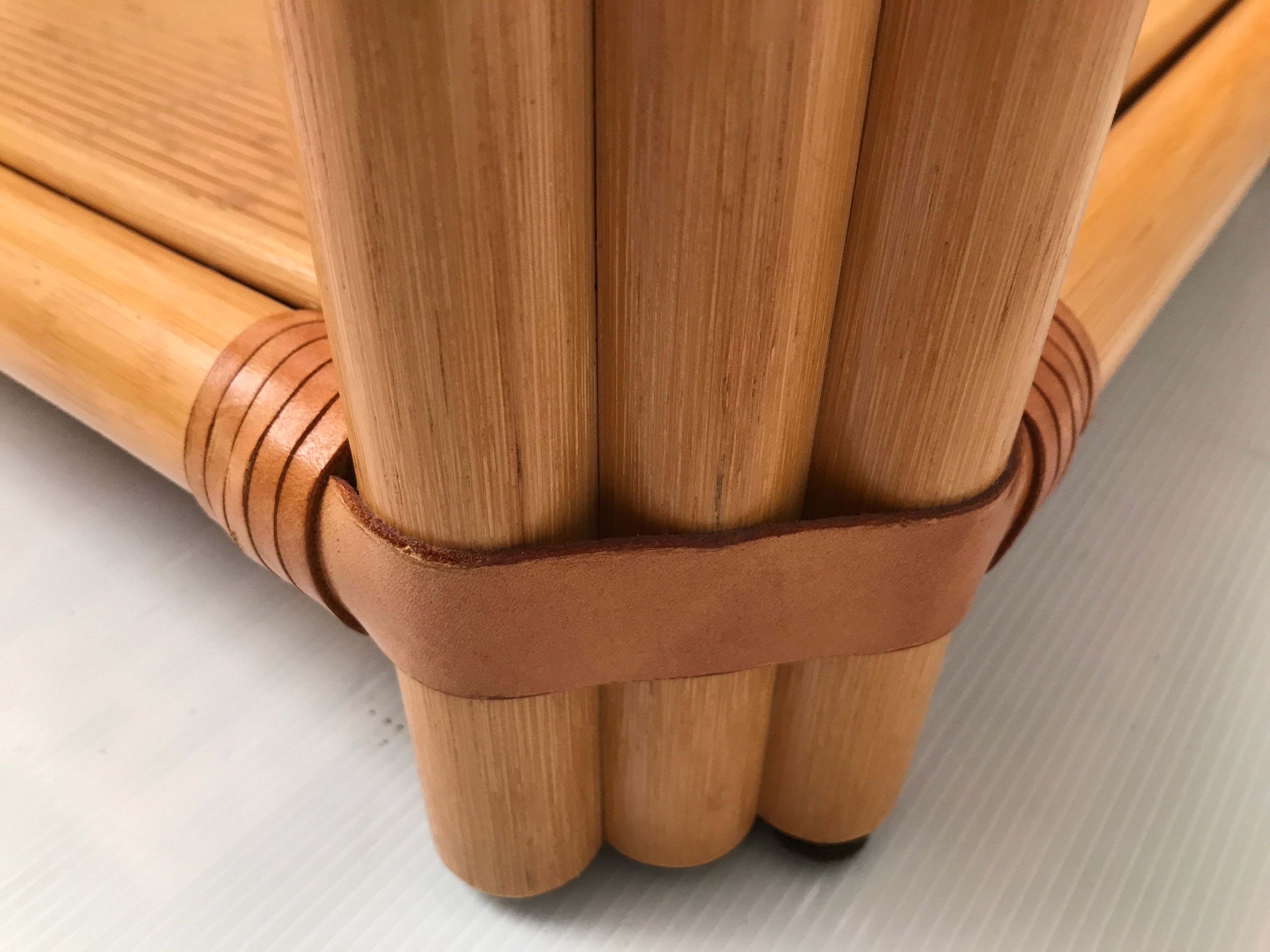 Bamboo coffee table 60-70s