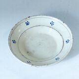 Antique Handmade Ceramic Plates, Set of Three, Italy 1900 circa
