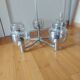 Pendant light, vintage chandelier from the 70s, Delmas