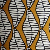 Oval lampshade vintage fabric Ikea 2006 design Linda Svensson