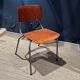 Set of 6 stackable school chairs