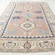 8x11 oversize pink persian rug, 259x351cm