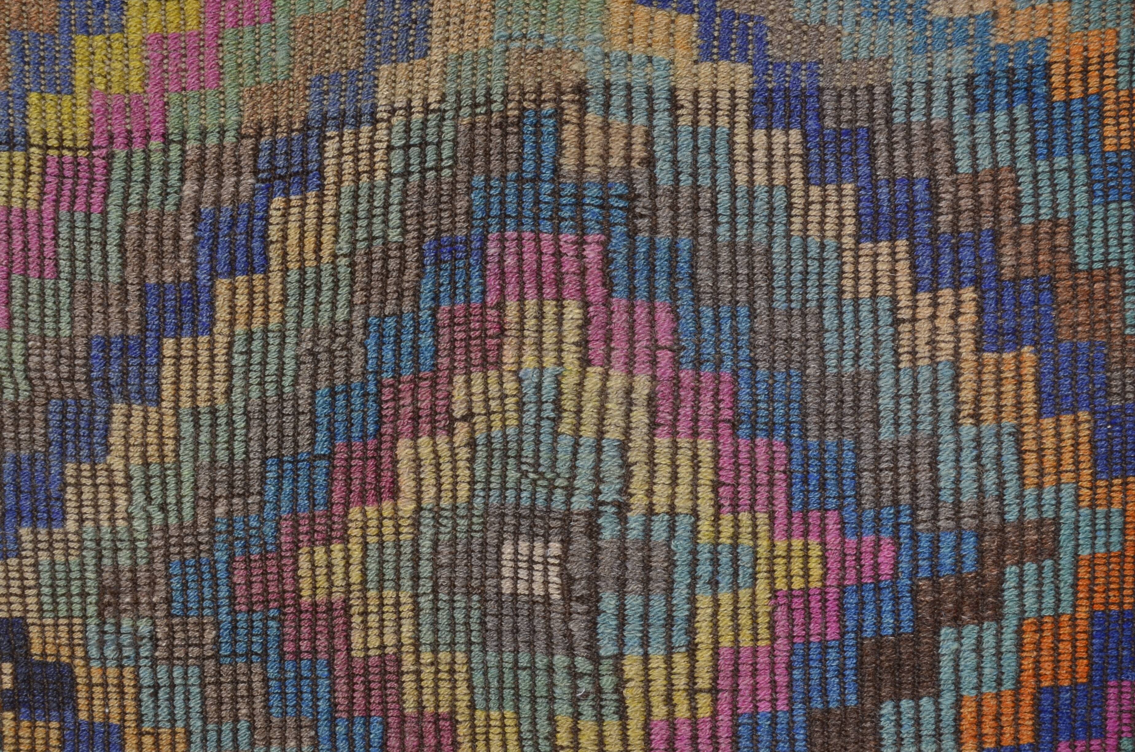 Oushak Vintage Floor Kilim sku1885