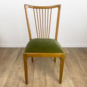 Duo de chaises à barreaux style scandinave années 50
