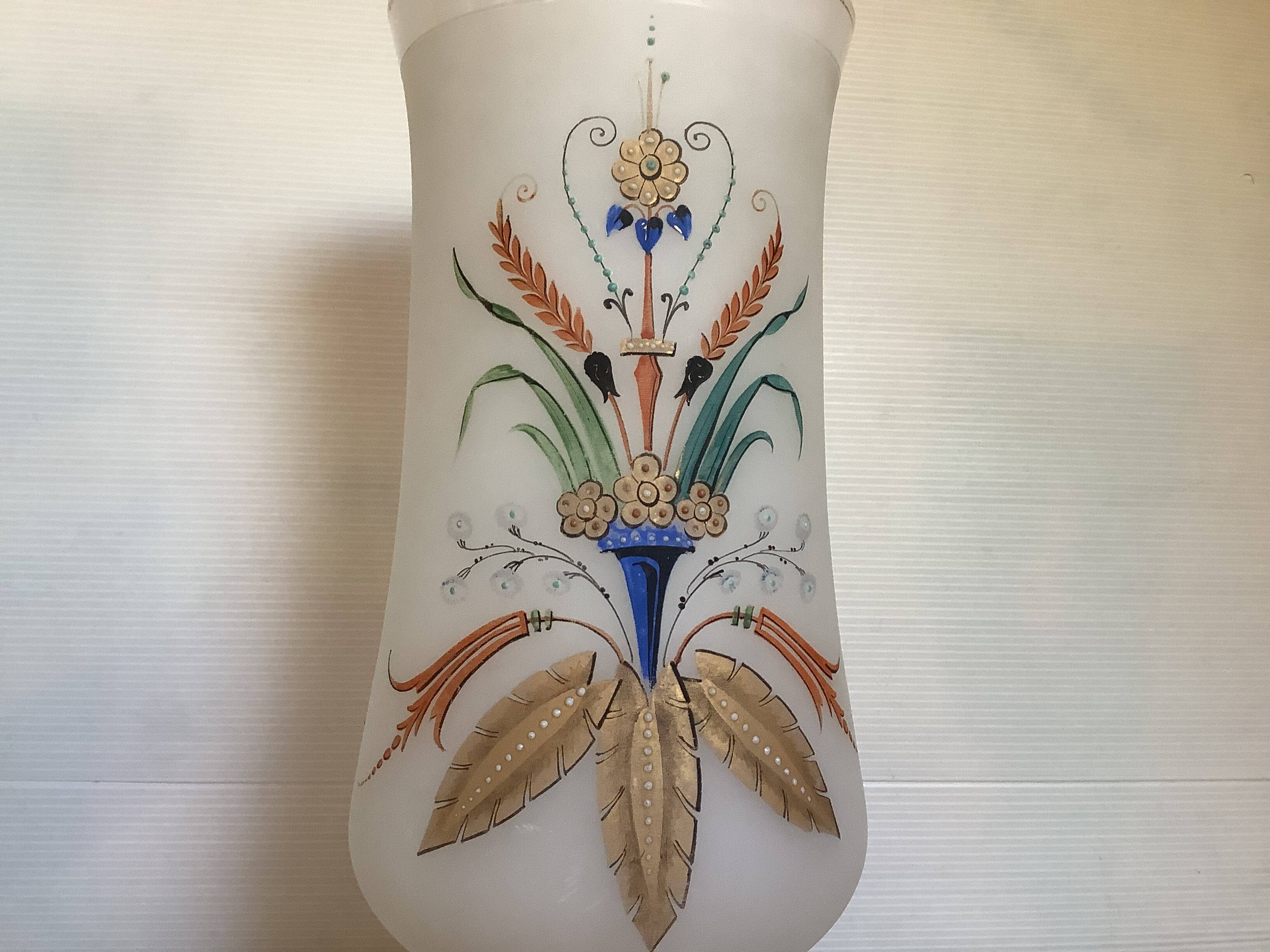 Pair of relief vases from the Napoléon III period
