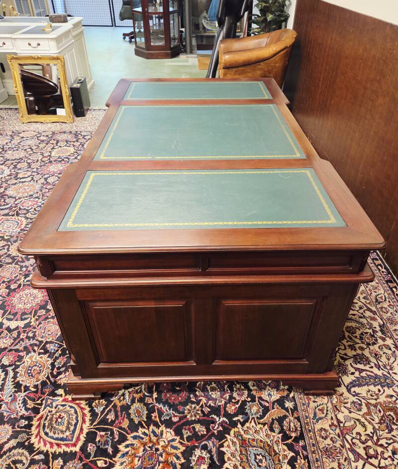 English Antique Desk Partnerdesk