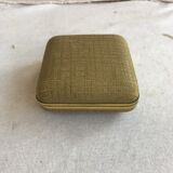 Old europa 2 travel alarm clock with 70's vintage gold case