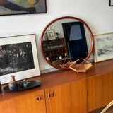 Vintage oval mirror