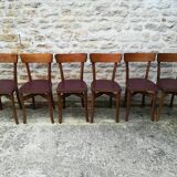 Chaises de bistrot années 50