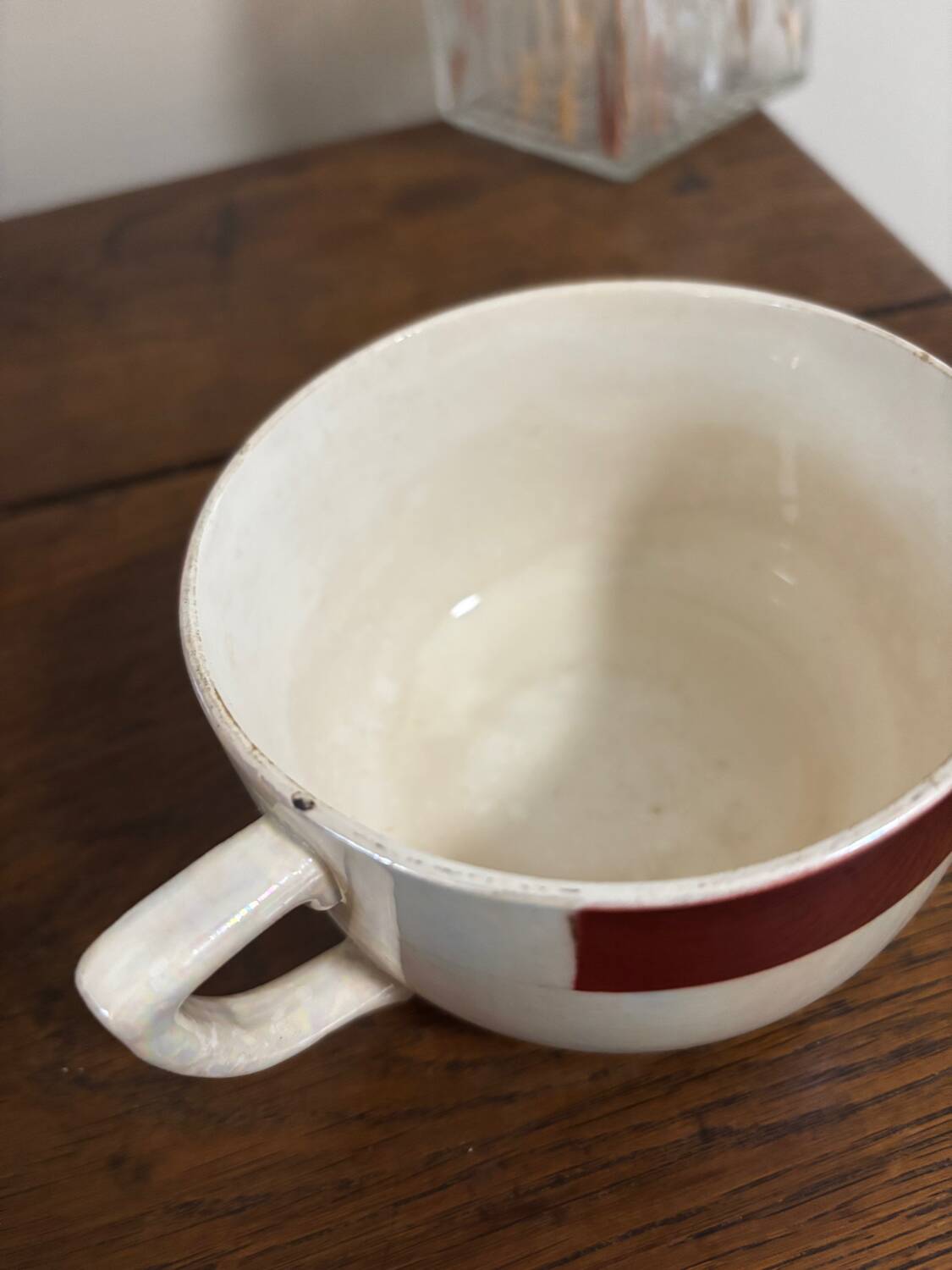 Old Digoin chocolate cup