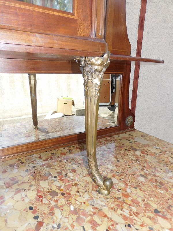 Buffet vitrine 1920 style louis XVI