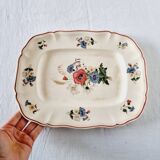 Sarraguemines&digion porcelain serving plate agreste model 1920