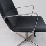 Modern lounge chair with footstool