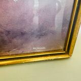 Vintage flower bouquet frame