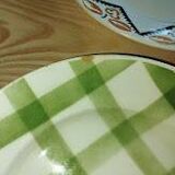 set of Sarreguemines Digoin plates