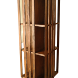 Old revolving library in solid oak