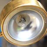 Table lamp in gilded brass, 1980s