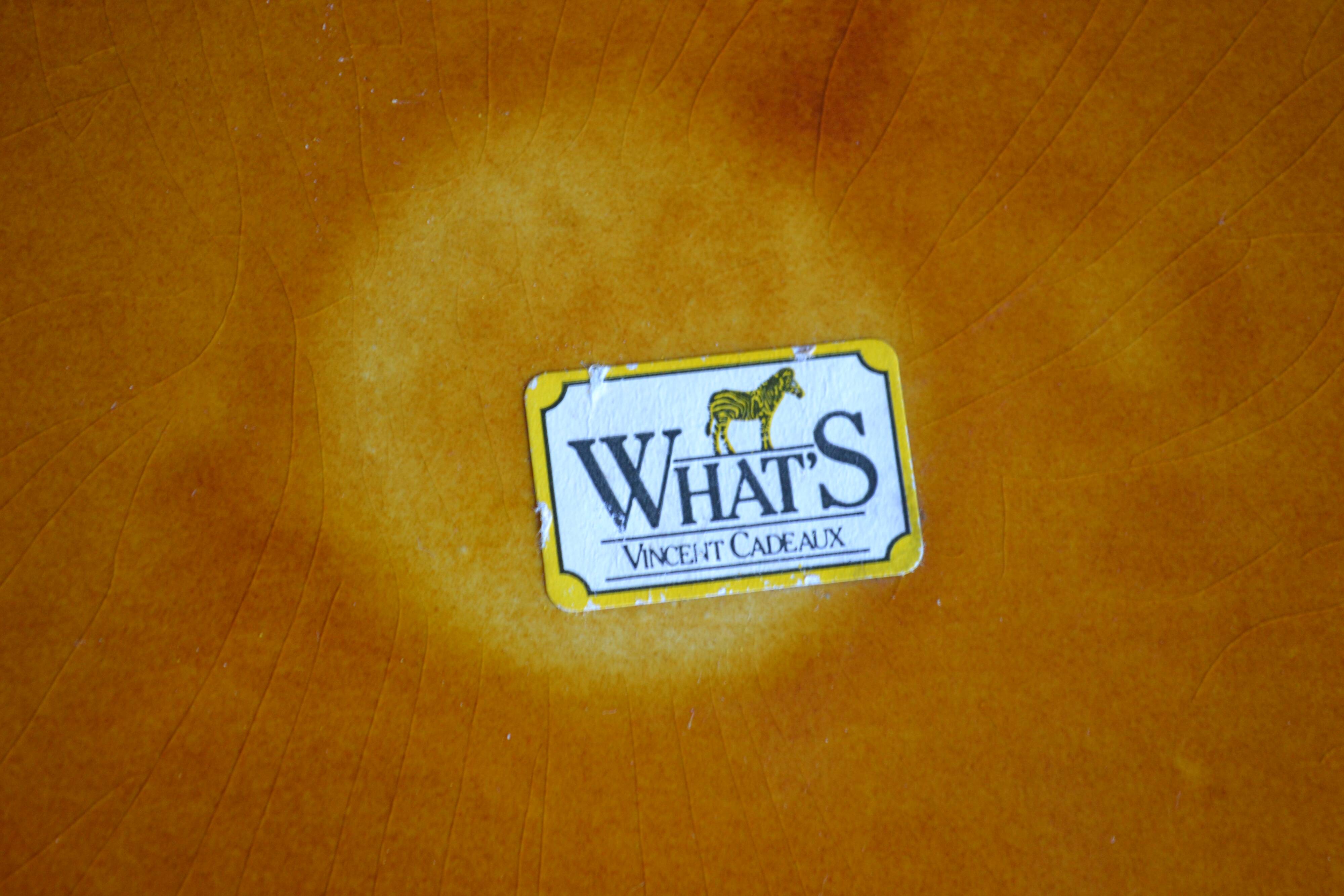 Large Barbotine terrine "What's Vincent gifts"