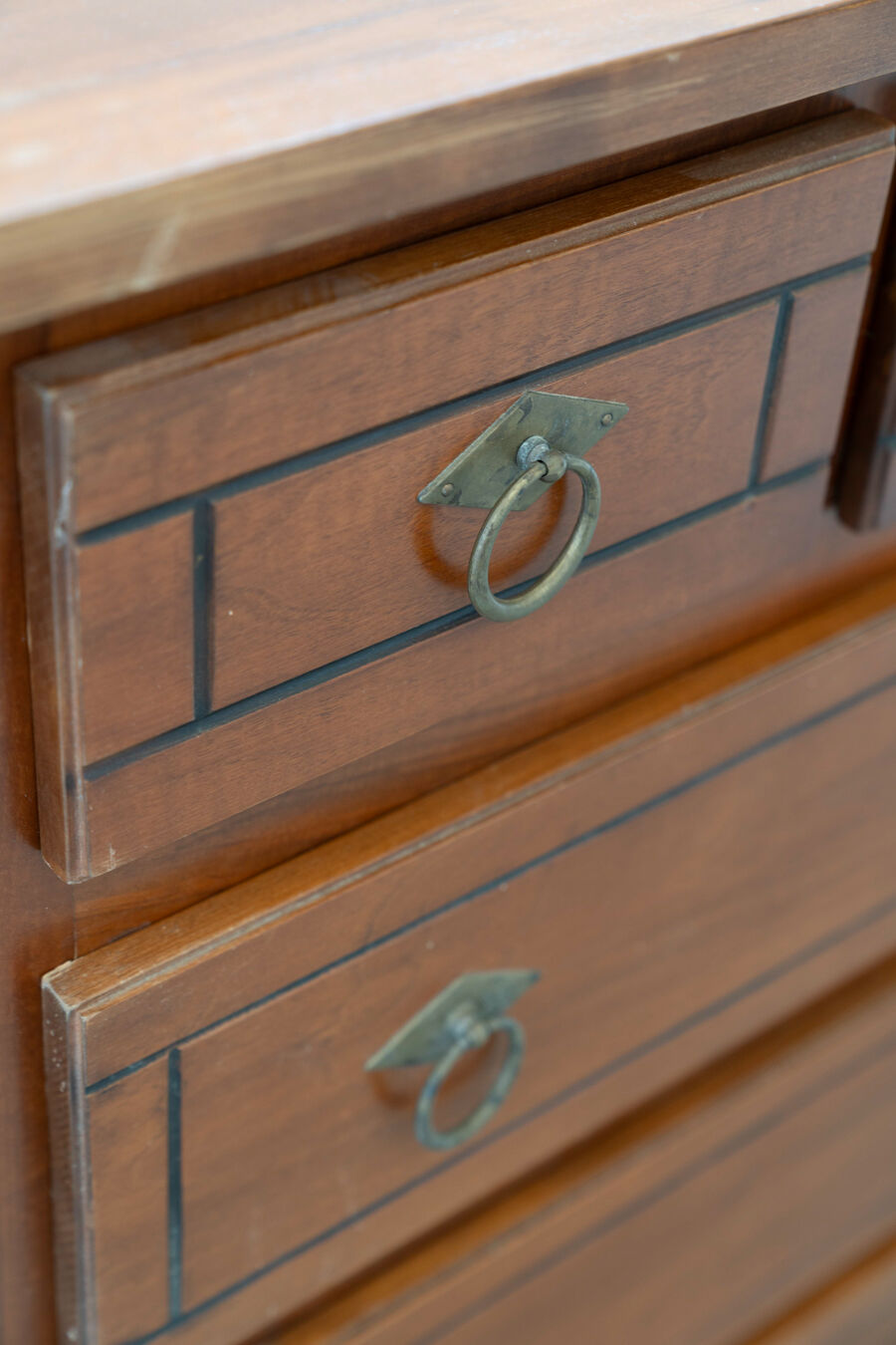 Commode à rabat, entreprise mazzantica 1970-1980