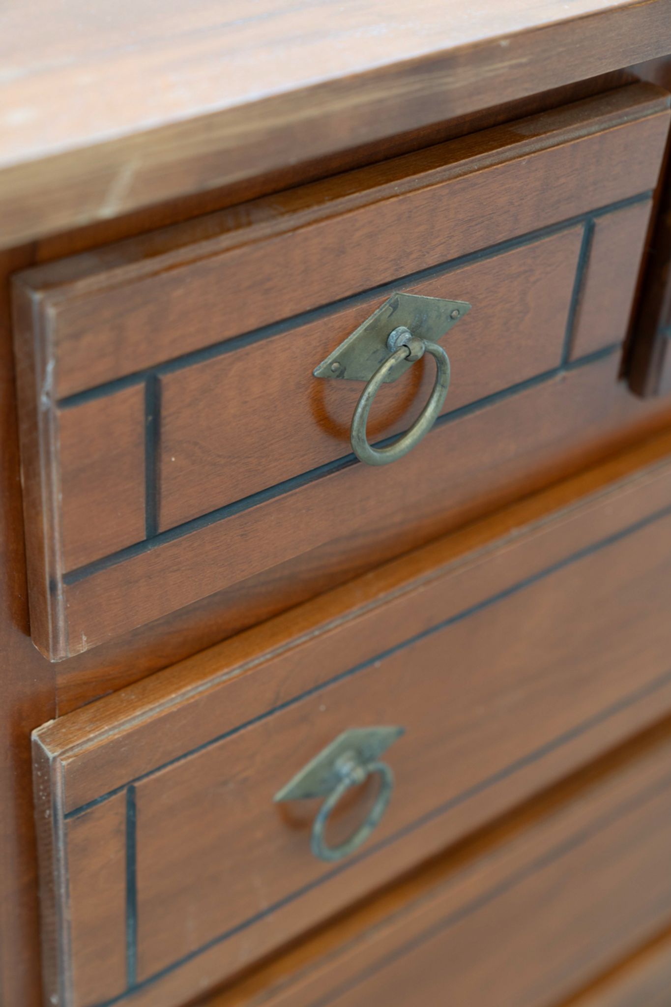Commode à rabat, entreprise mazzantica 1970-1980