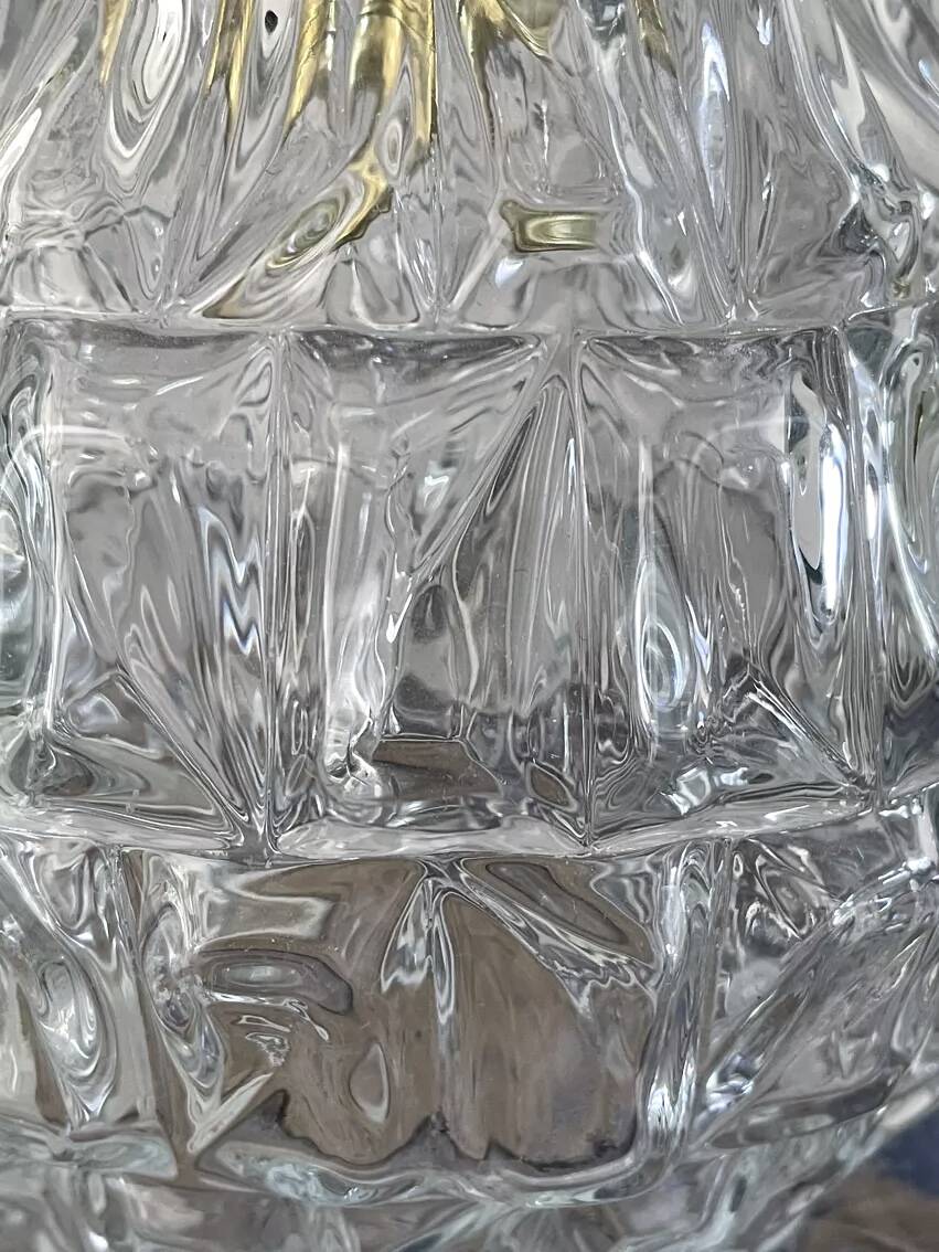 Pair of vintage glass globe wall lights