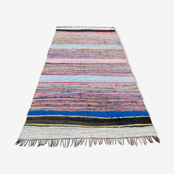 Contemporary and artisanal carpet 290 x 138 cm