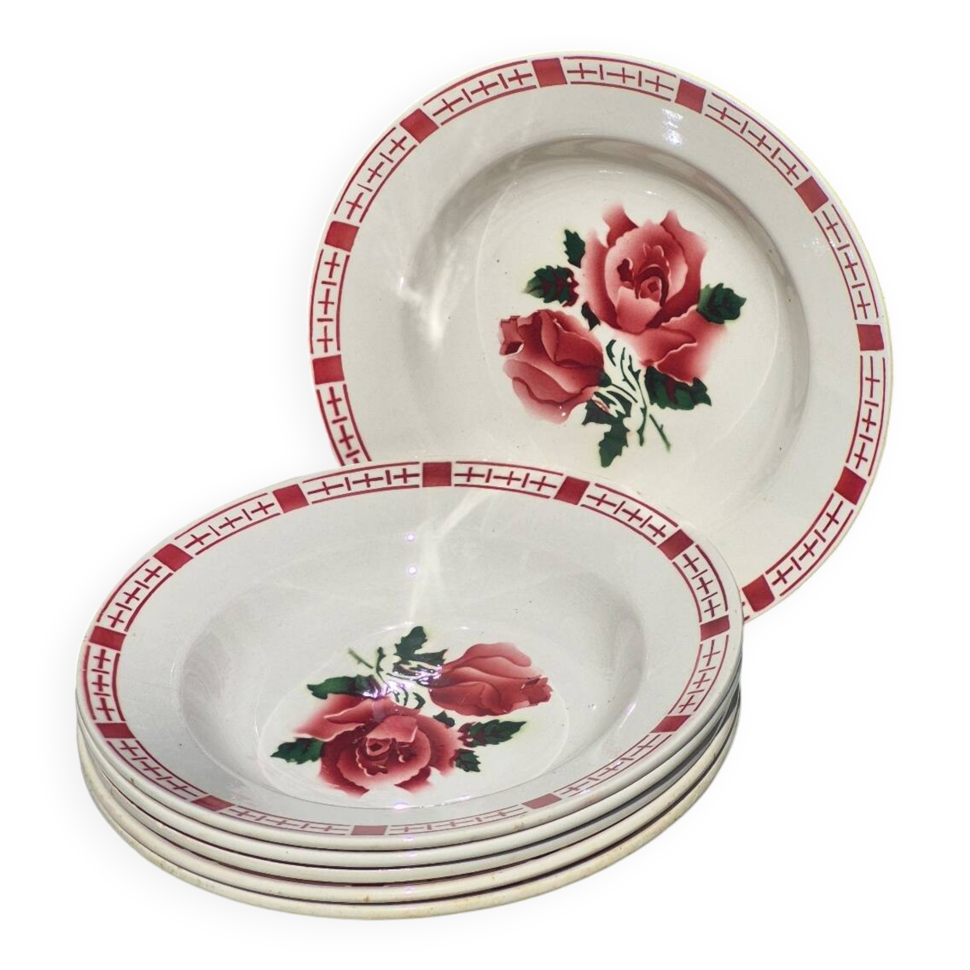 Vintage plates