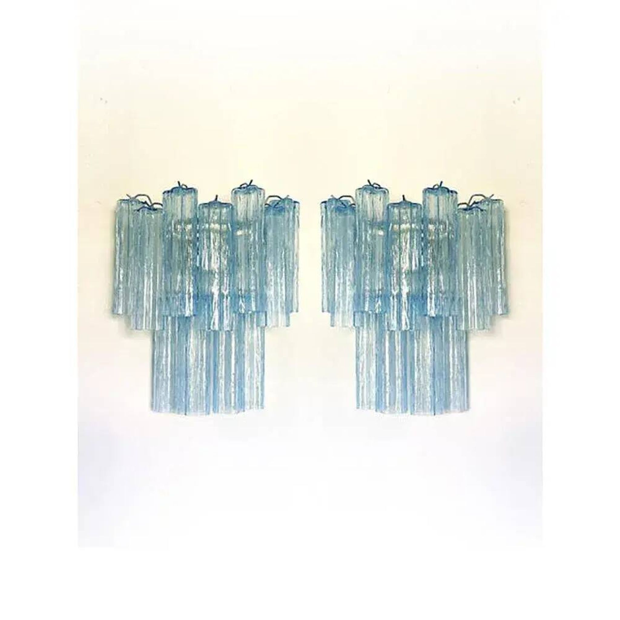 Paire de appliques en verre modernes conçues par Simoeng