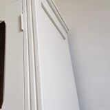 Old white parisian wardrobe