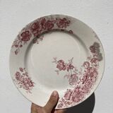 8 flat plates iron earth model Anémone by Bertrand Bordeaux