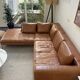 Montino Habitat Vintage Leather 5-Seater Sofa
