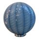 Italian Table Lamp Murano Glass by SimoEng in Light Blue