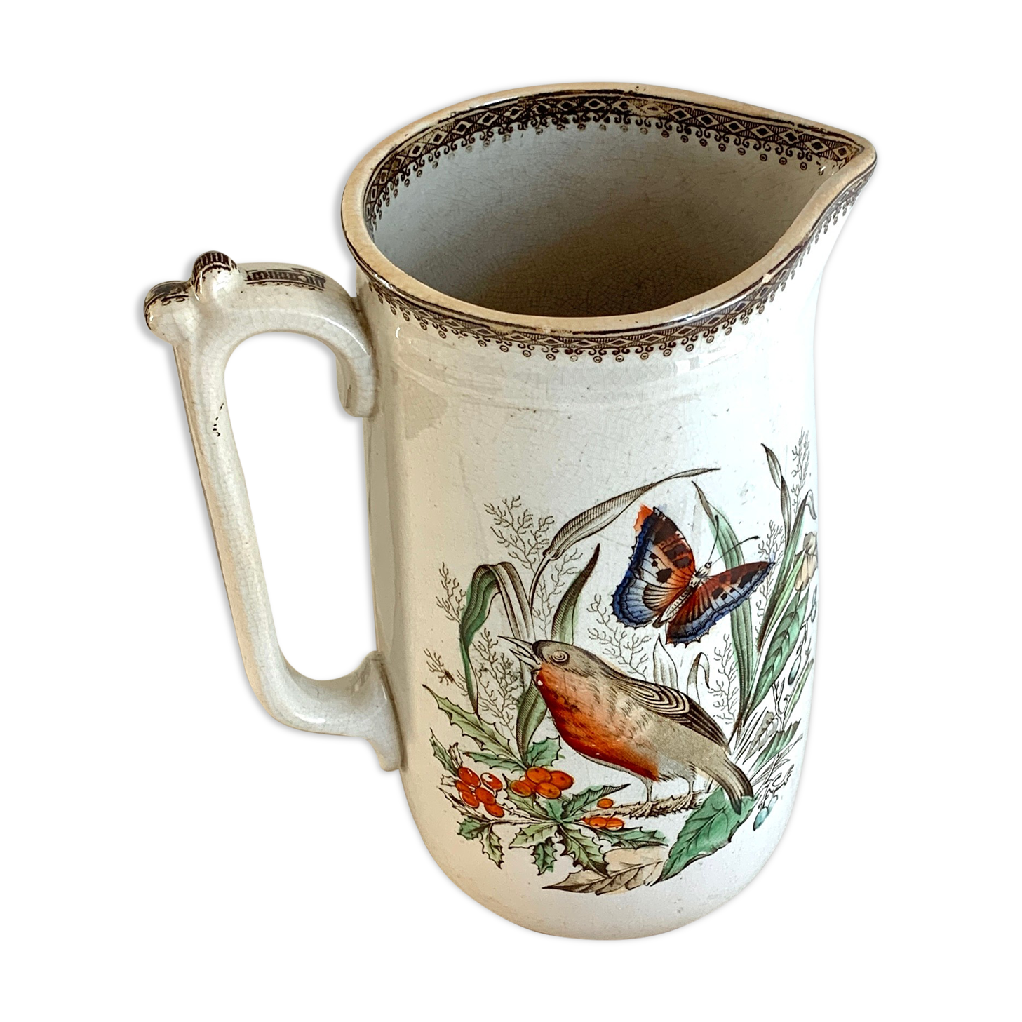 Pitcher red throat 50's