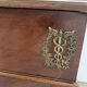 Bureau a caissons de style Empire en acajou et placage XX siècle