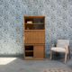 60s-70s oak secretary desk (renovated)