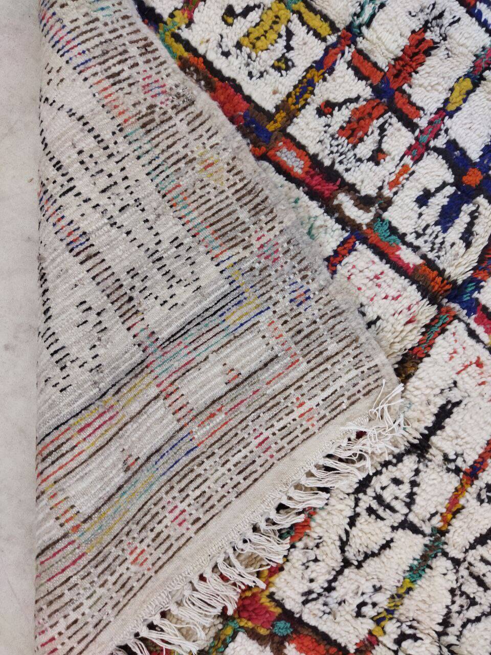 Handmade moroccan berber rug 230 x 167 cm