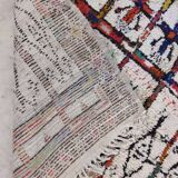 Handmade moroccan berber rug 230 x 167 cm