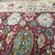 Large carpet old Agra French Janus point made Lily hand 250 X 350 CM