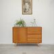 Sideboard U 458 light oak Jiri Jiroutek for Interier Praha 1960