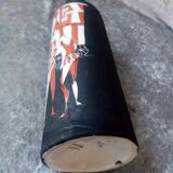 Designer porcelain whisky bottle hand-decorated signed su re da made in spain 9/17