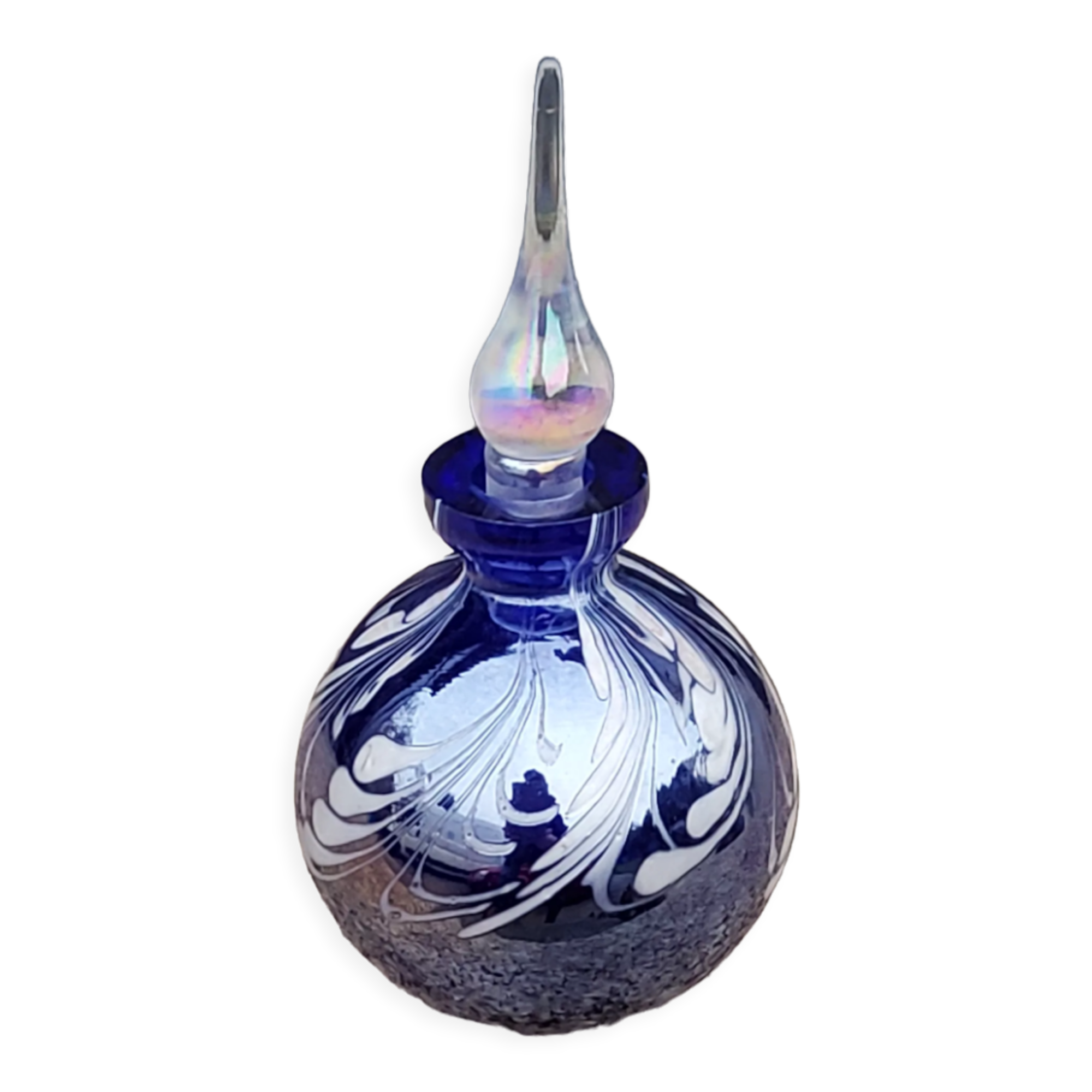 Murano glass bottle from the 80s