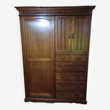 Cabinet drawers and wardrobe 218 high length 162 depth 60