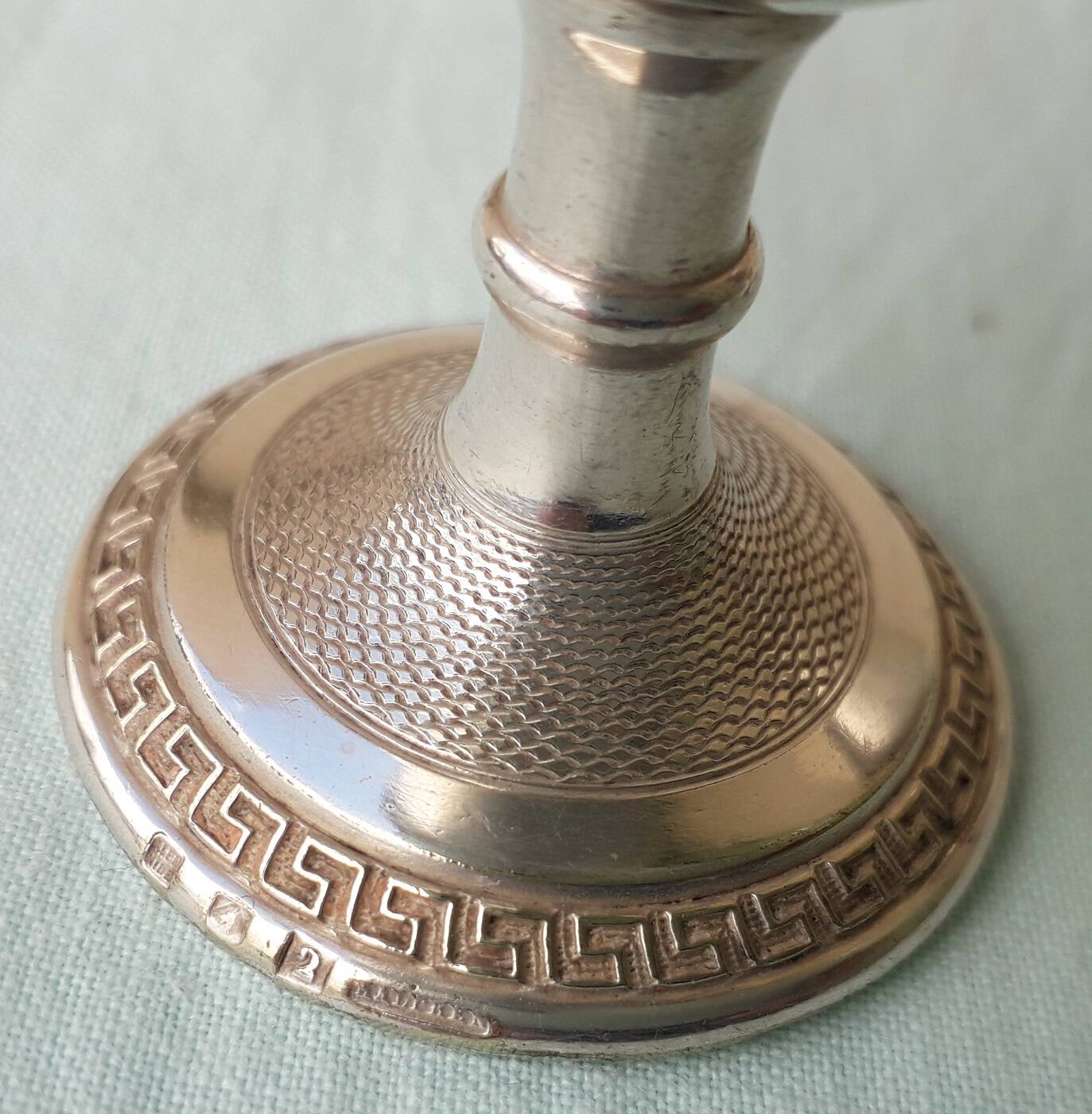 2 silver-plated egg cups