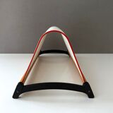 Vintage record stand, vinyl record holder, Plattofix Germany