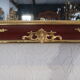 Golden and lacquered mirror 81x75cm