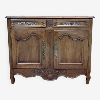 Buffet Vendéen Louis XV early 19th century in cherry and oak